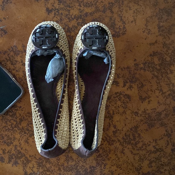 Tory Burch Rory crochet 🧶 ballet flats - Picture 9 of 10